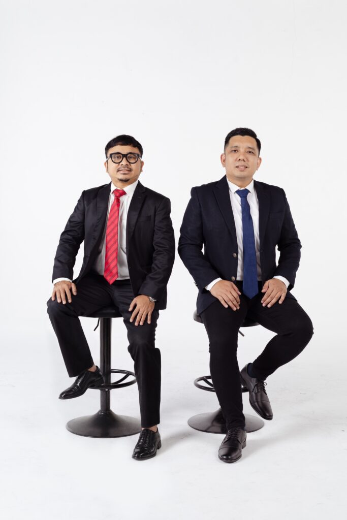 Rendy Anggara Putra and Taufan Wizart Lufthansa, the partners of RAP and Co